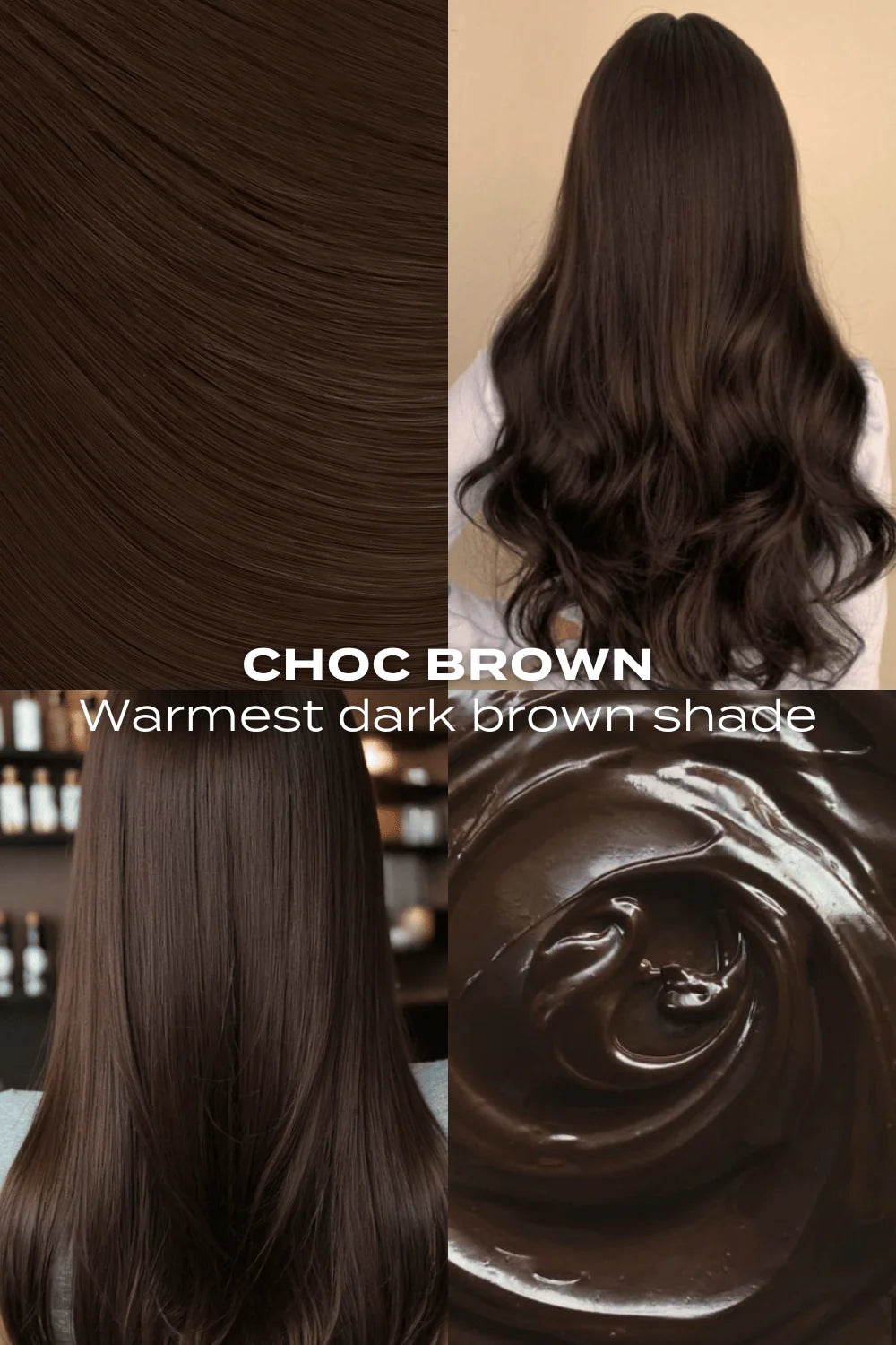 SLIEK Claw Clip Ponytail – Chocolate Brunette